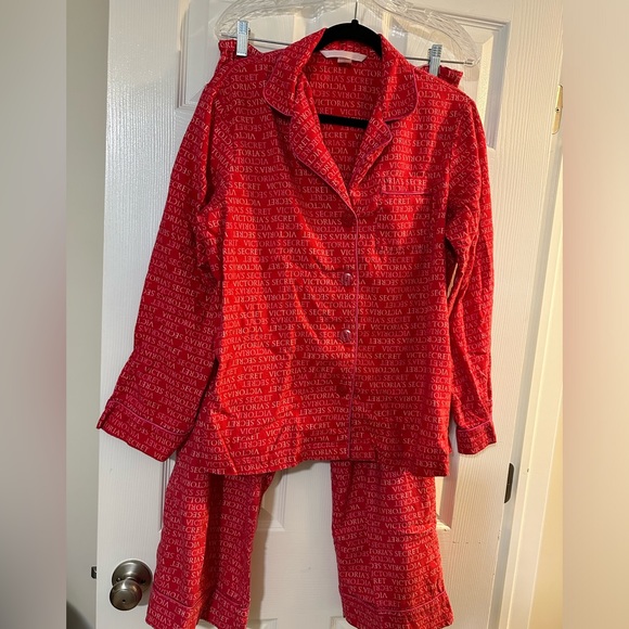 Victoria's Secret Matching Sets | Victoria's Secret Euc Flannel Long Pajama set - Picture 1 of 6